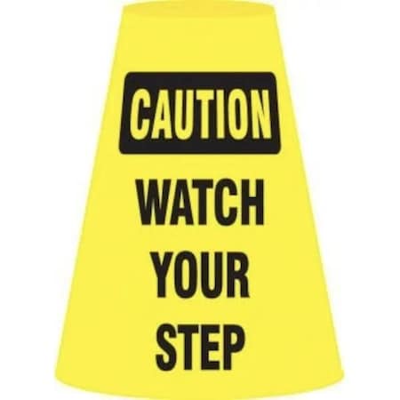 Accuform Traffic Cone Cuff Sleeve, For Use With Standard 18 in and 28 in High Traffic Cones FBC919E